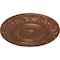 Ekena Millwork Biddix Ceiling Medallion (Fits Canopies up to 7 1/2"), 20 7/8"OD x 1 1/4"P, Polished Copper CM20BXPOS - alternate 5
